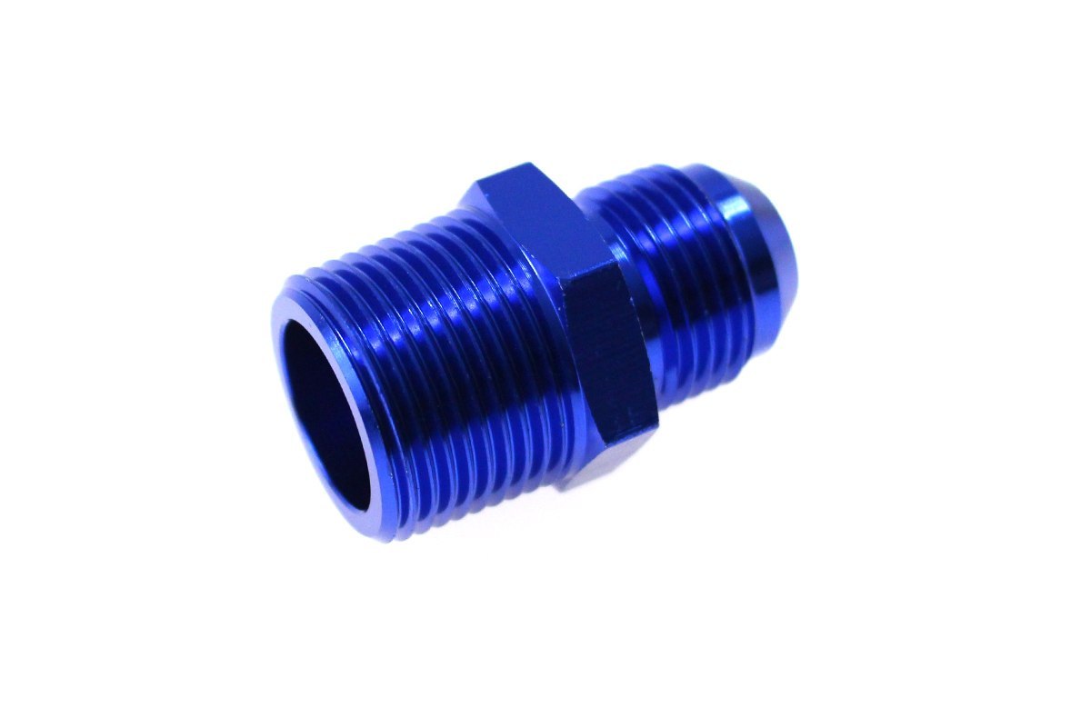 Suora liitin: AN10 uros - 3/4” NPT uros