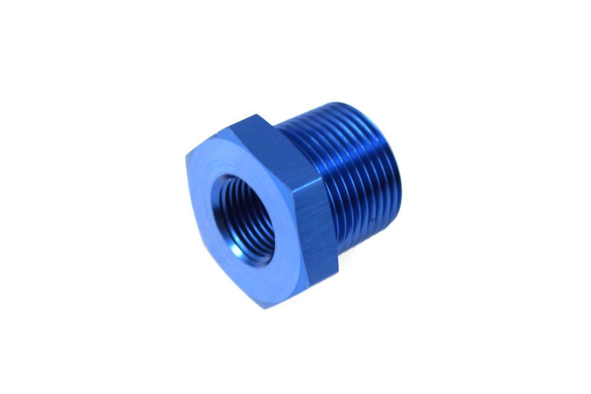 Suora liitin: 3/8” naaras - 3/4” NPT uros
