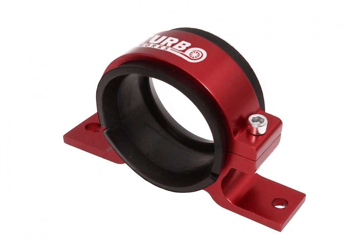 Teline yhdelle polttoainepumpulle 60mm, punainen