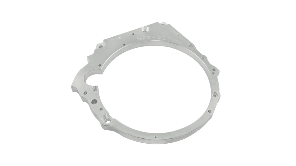 Vaihteistoadapteri: Honda K K20 K24 → BMW DCT DKG GS7D36SG / N54 GS6-53BZ (V), pystyasentoinen moottori | PMC