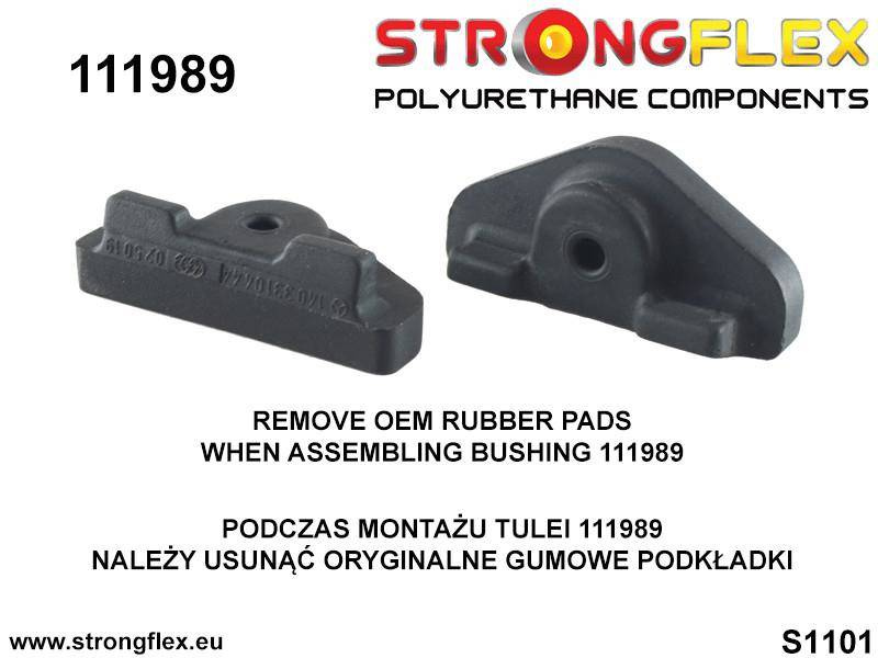 Strongflex Koko alustan uretaanipuslasarja 116250