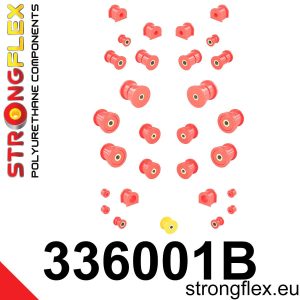 Strongflex Koko alustan uretaanipuslasarja 336001