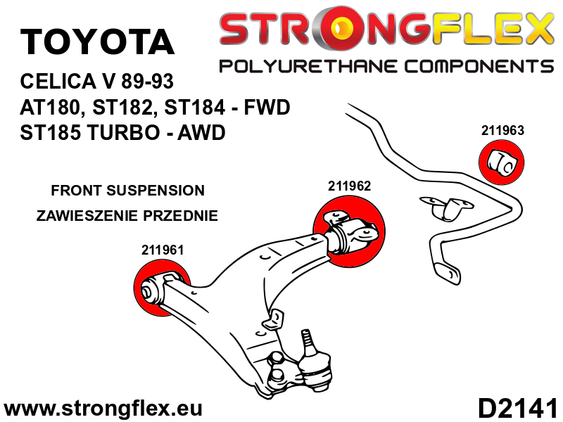 Strongflex Koko alustan puslasarja 216263