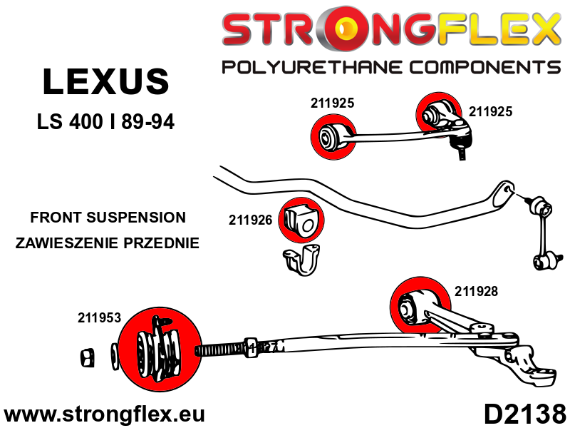 Strongflex Koko alustan puslasarja 216257