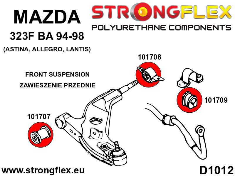 Strongflex Koko alustan puslasarja 106184