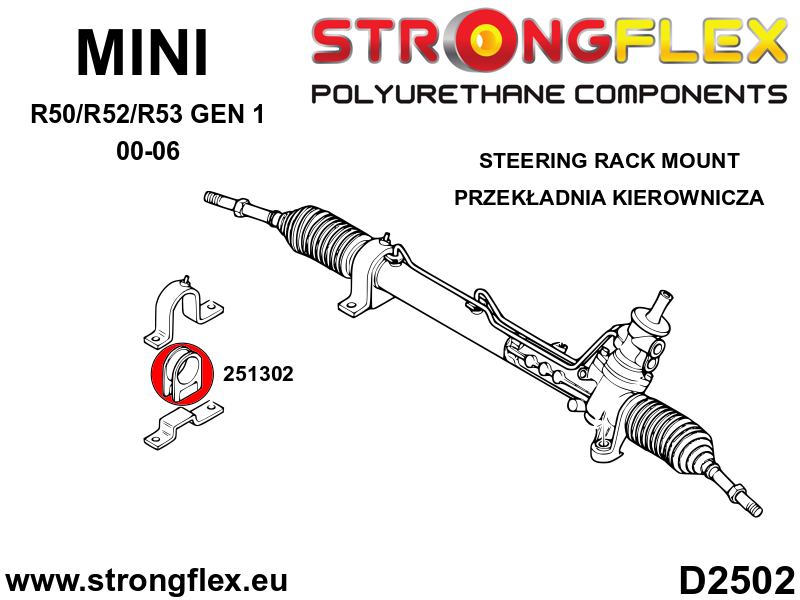 Strongflex Koko alustan puslasarja 05/2003 asti 256205
