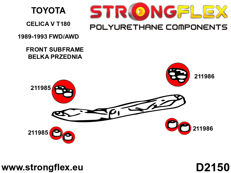 Strongflex Etuapurungon takapusla 211986