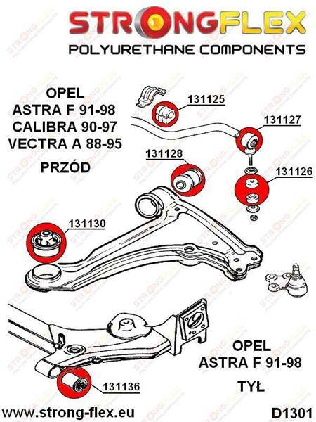 Strongflex Taka-apurungon pusla 131136
