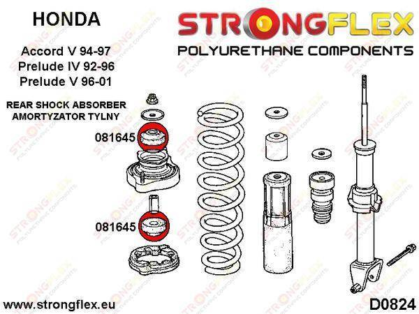 Strongflex Takaiskunvaimentimen kiinnityspusla 081645