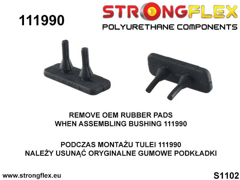 Strongflex Etupoikkipalkin takapusla 111990