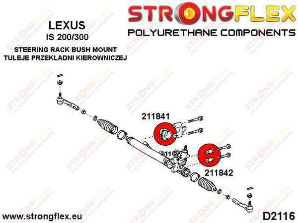 Strongflex Ohjausvaihteen kiinnityspusla 211842