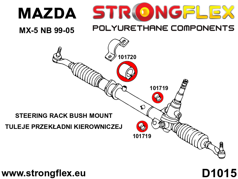 Strongflex Ohjausvaihteen pusla 101719