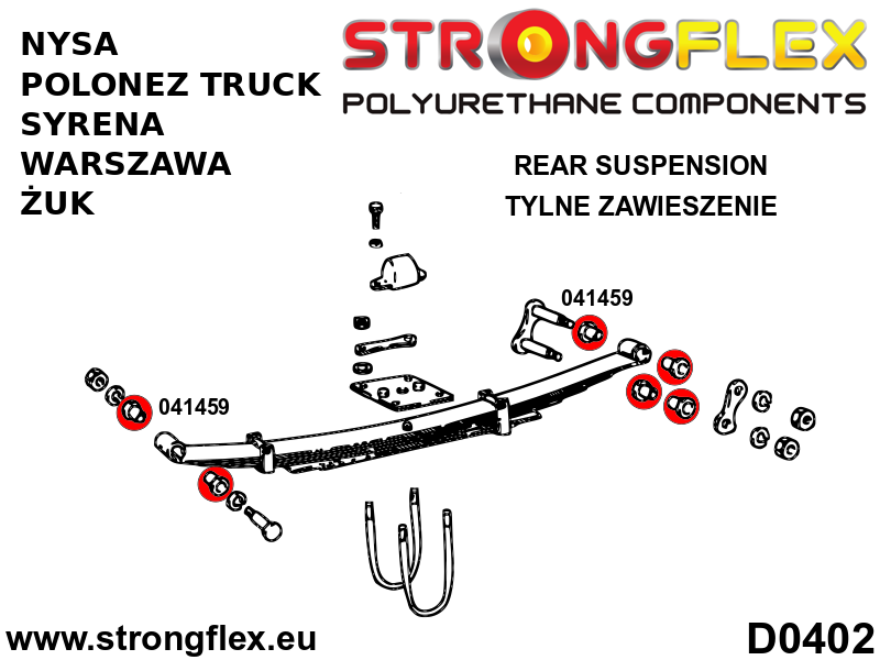 Strongflex Takajousen pusla 041459