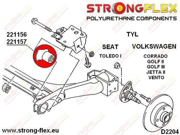 Strongflex Taka-apurungon pusla 45mm 221156