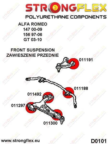 Strongflex Etualatukivarren ulkopusla 011300