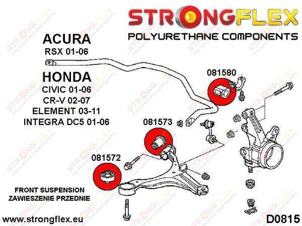 Strongflex Etutukivarren etupusla 081572
