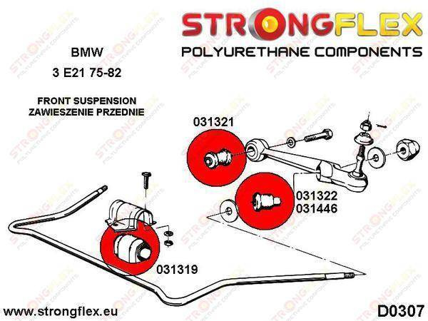 Strongflex Etujousituksen alempi ulkopusla 42mm 031446