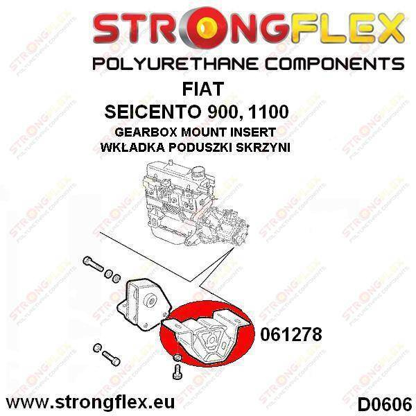 Strongflex Vaihdelaatikon tuen täytepala 061278