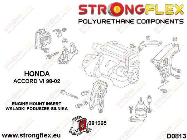 Strongflex Moottorin etutuen täytepalat 081295