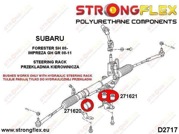 Strongflex Ohjausvaihteen kiinnityspuslasarja 276183