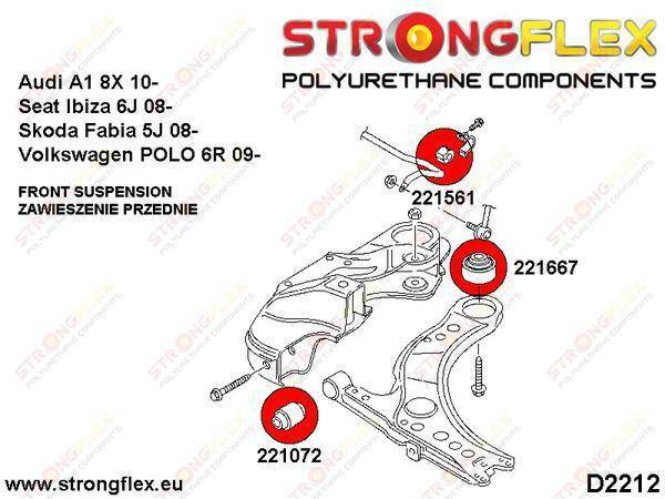 Strongflex Etujousituksen puslasarja 226160